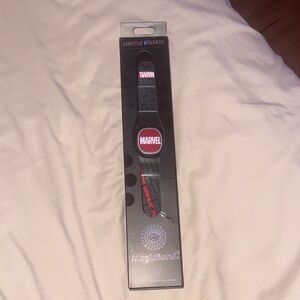Marvel Red and Black MagicBand Brand New in box